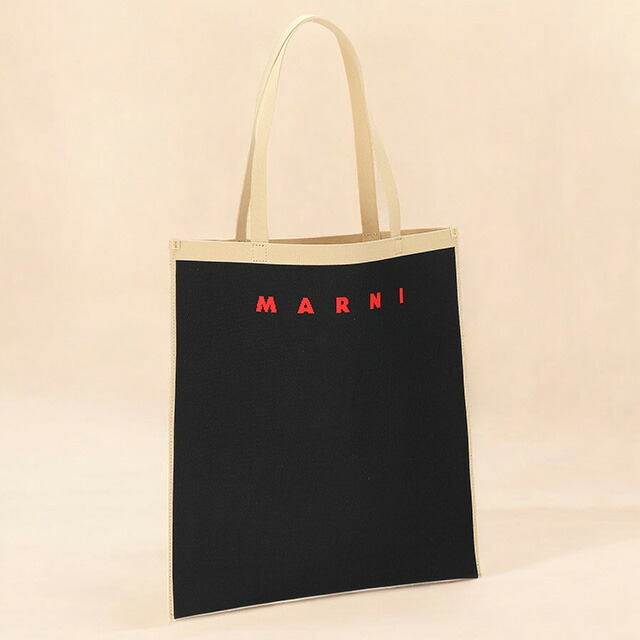 マルニ トートバッグ メンズ レディース MARNI SHMQ0033A0-P4547 ブラック 軽量 手提げ ブランド 高級 おしゃれ プレゼント 男性 実用的 かっこいい