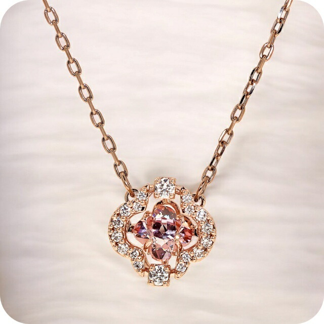 スワロフスキー ネックレス レディース ブランド SWAROVSKI 5514488 ローズゴールド