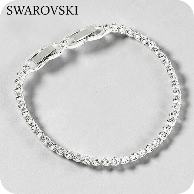 スワロフスキー ブレスレット レディース ブランド SWAROVSKI Imber Emily Tennis スワロフスキー 1808960 シルバー アクセサリー