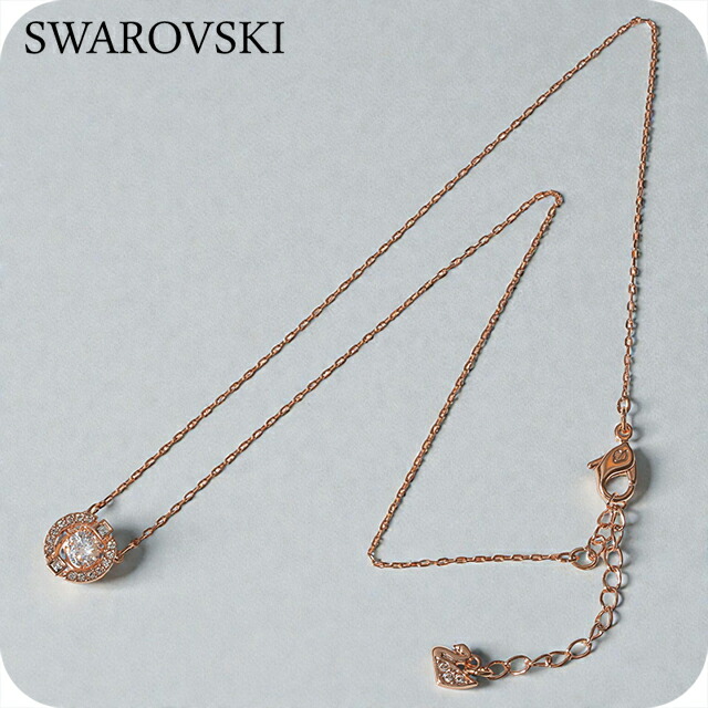 スワロフスキー ネックレス レディース ブランド SWAROVSKI Una ペンダント スワロフスキー 5272364 ローズゴールド アクセサリー