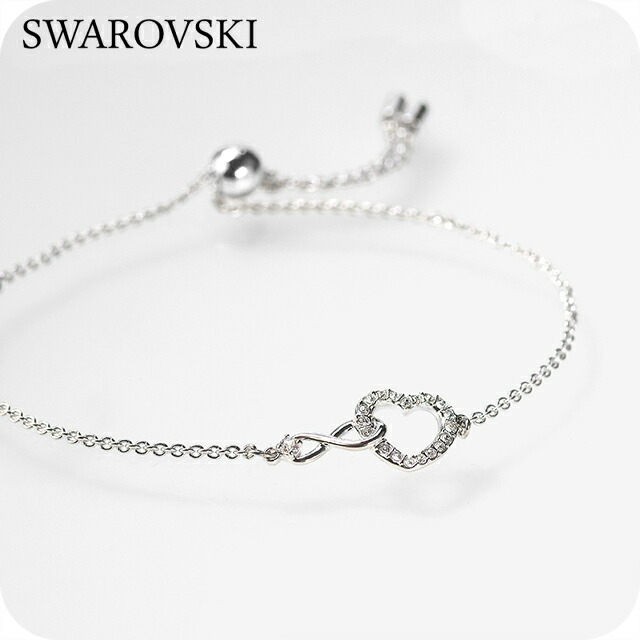 スワロフスキー ブレスレット レディース ブランド SWAROVSKI Hyperbola スワロフスキー ハート 5524421 シルバー アクセサリー