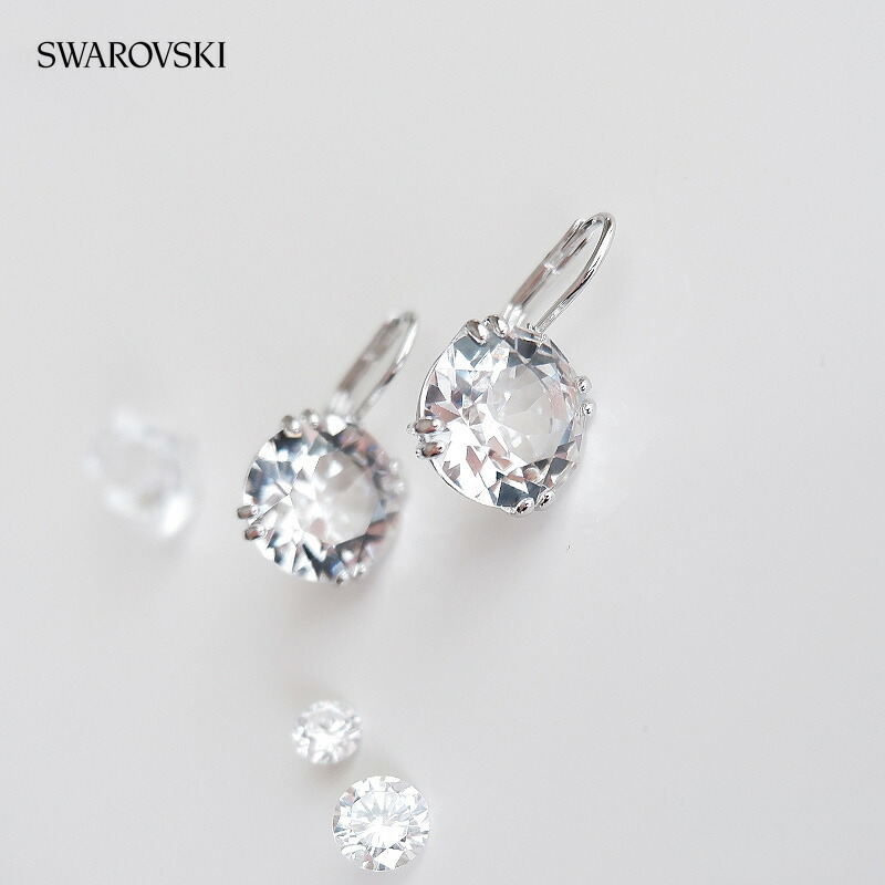 スワロフスキー ピアス レディース ブランド SWAROVSKI Millenia フープ スワロフスキー 両耳用 5628351 シルバー アクセサリー