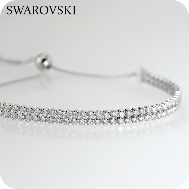 スワロフスキー ブレスレット レディース ブランド SWAROVSKI Matrix スワロフスキー 5678252 シルバー アクセサリー