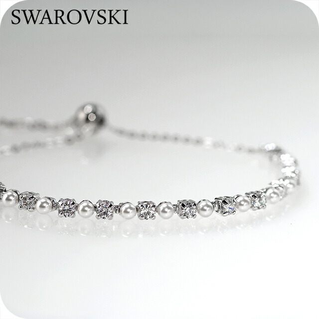 スワロフスキー ブレスレット レディース ブランド SWAROVSKI Matrix スワロフスキー 5689633 シルバー アクセサリー