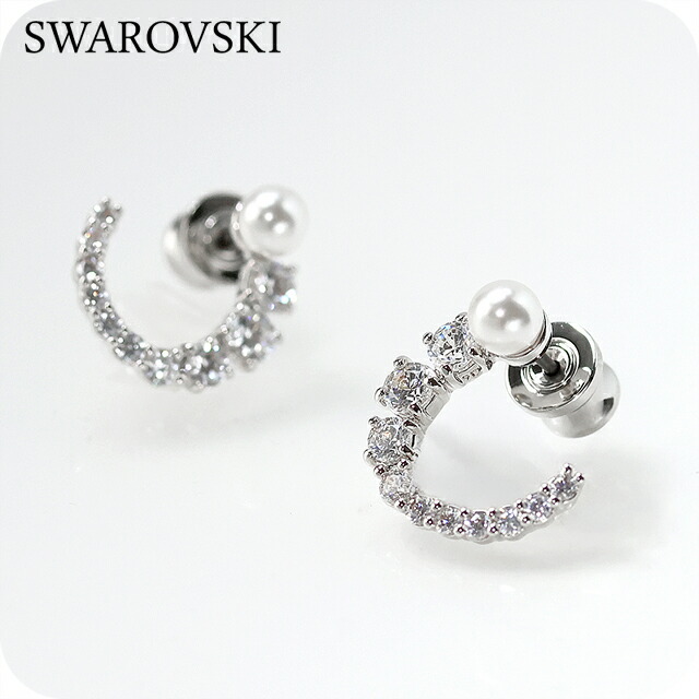 スワロフスキー ピアス レディース ブランド SWAROVSKI Matrix スタッド スワロフスキー 両耳用 5692260 シルバー アクセサリー
