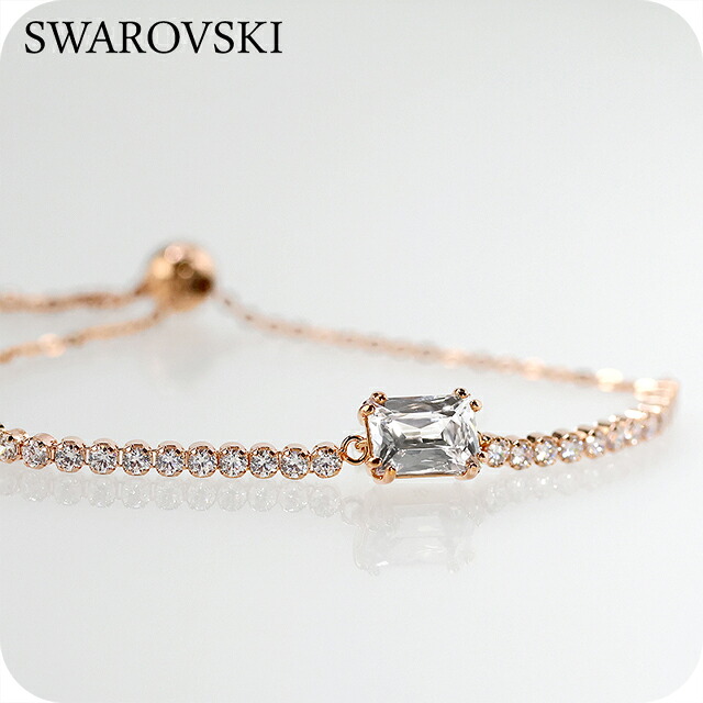 スワロフスキー ブレスレット レディース ブランド SWAROVSKI Matrix スワロフスキー 5730706 ローズゴールド アクセサリー