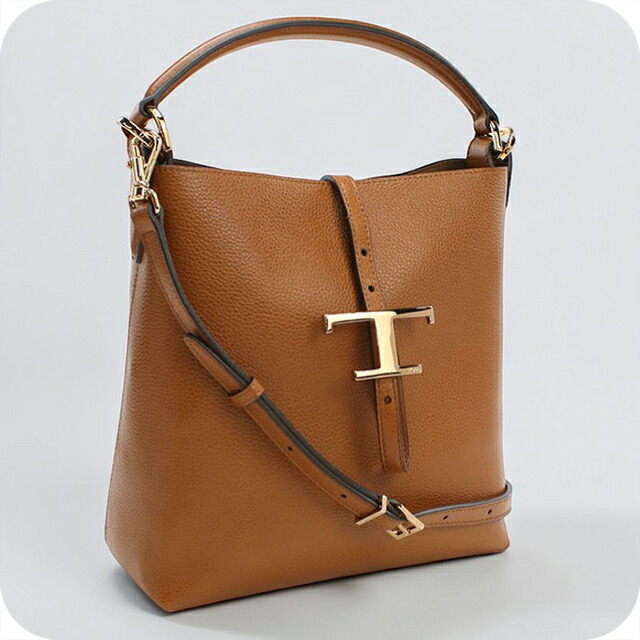 トッズ ショルダーバッグ レディース ブランド TOD'S 2WAY レザー XBWTSEK0100 ブラウン 斜めがけ 高級 おしゃれ プレゼント 女性 実用的 かわいい