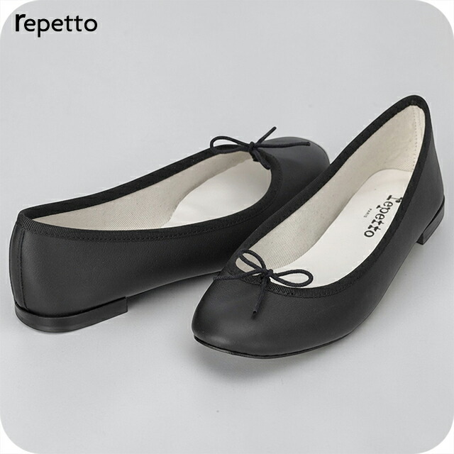 レペット ドレスシューズ レディース ブランド Repetto レザー FRANCE V086VE 410 ブラック シューズ
