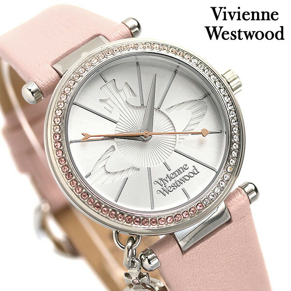 ヴィヴィアンウエストウッド Vivienne Westwood レディース 腕時計 VV006SLPK ヴィヴィアン オーブ 32mm 時計 シルバー×ピンク