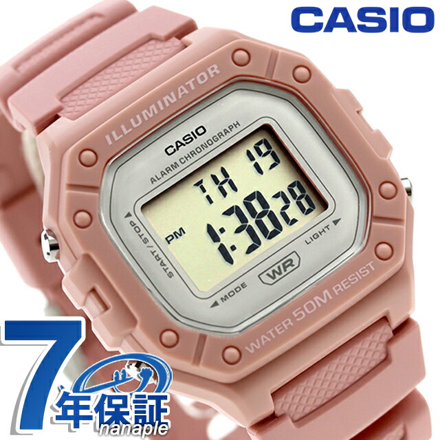 カシオ CASIO アウトドア W-218HC-4AV ポップ 海外モデル レディース 腕時計 カシオ CASIO アウトドア デジタル ピンク ブランド おしゃれ 防水 かわいい プレゼント 女性 実用的