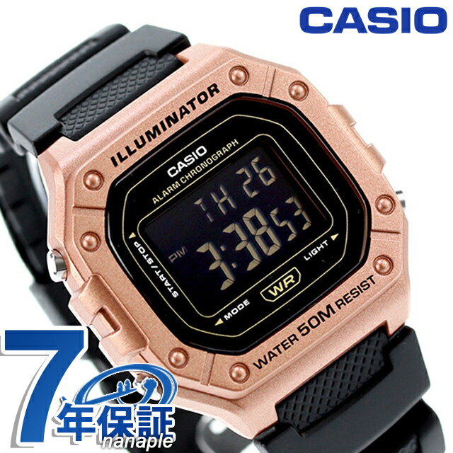 カシオ CASIO アウトドア W-218HM-5BV スタンダード チプカシ 海外モデル メンズ 腕時計 カシオ CASIO アウトドア アナログ ブラック 黒 ブランド おしゃれ 防水 小さい 軽い かっこいい プレゼント 男性 実用的