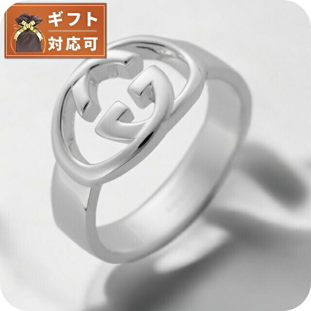 グッチ GUCCI ユニセックス リング 指輪 JP12号 190483-j8400-8106-13 シルバー