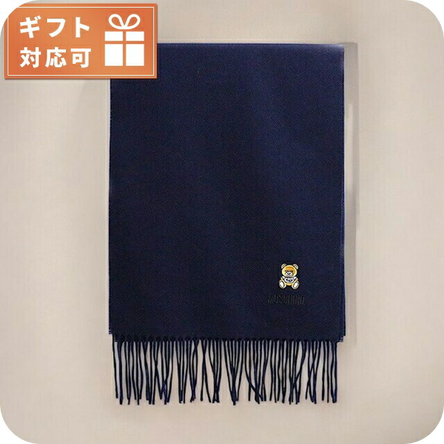 モスキーノ MOSCHINO マフラー レディース M5293 50124 013 ネイビー