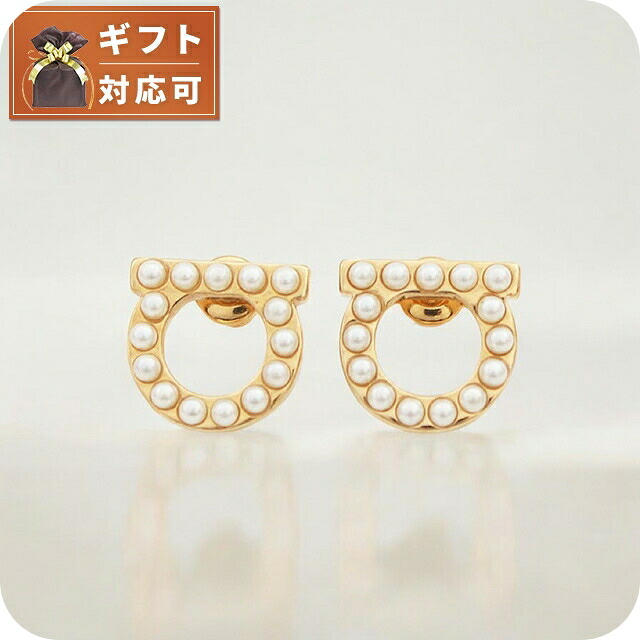 フェラガモ FERRAGAMO ピアス 760125-696581 レディース ゴールド