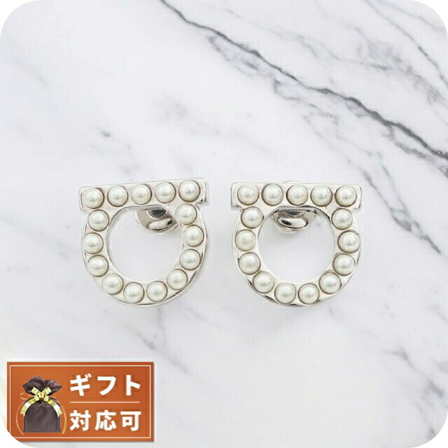 フェラガモ FERRAGAMO ピアス 760125-696582 レディース シルバー