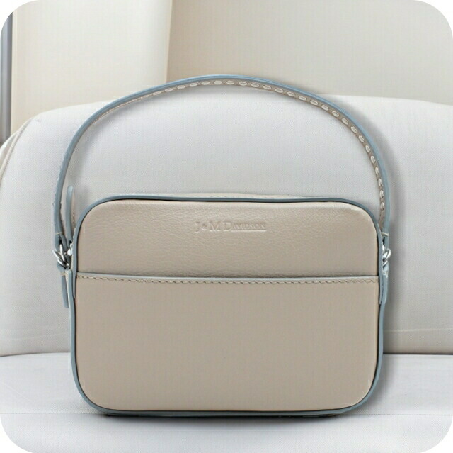 ジェイアンドエムデヴィッドソン J&M DAVIDSON ショルダーバッグ 2WAY LHMP-1XX-SCXX-951S レディース TOP HANDLE PEBBLE MINI WARMTAUPE ベージュ 斜めがけ ブランド 高級 おしゃれ プレゼント 女性 実用的 かわいい