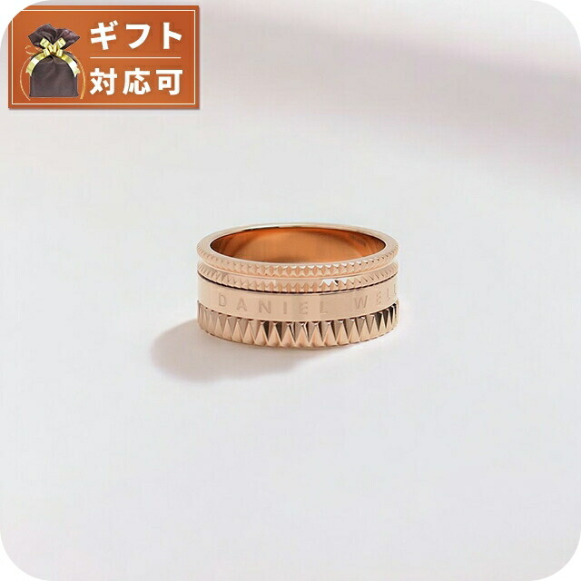 ダニエルウェリントン DANIEL WELLINGTON リング DW00400202 メンズ エレベーション リング ELEVATION RING ローズゴールド