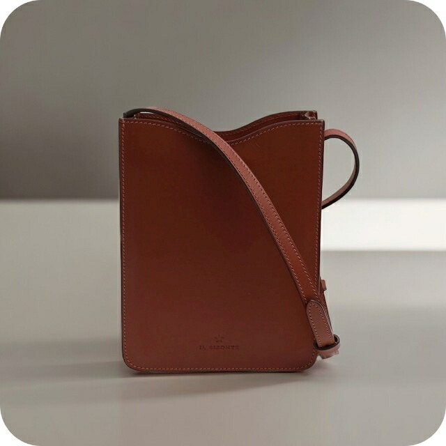 イルビゾンテ IL BISONTE ショルダーバッグ BCR325-PV0041-BW470 レディース ブラウン 斜めがけ ブランド 高級 おしゃれ プレゼント 女性 実用的 かわいい