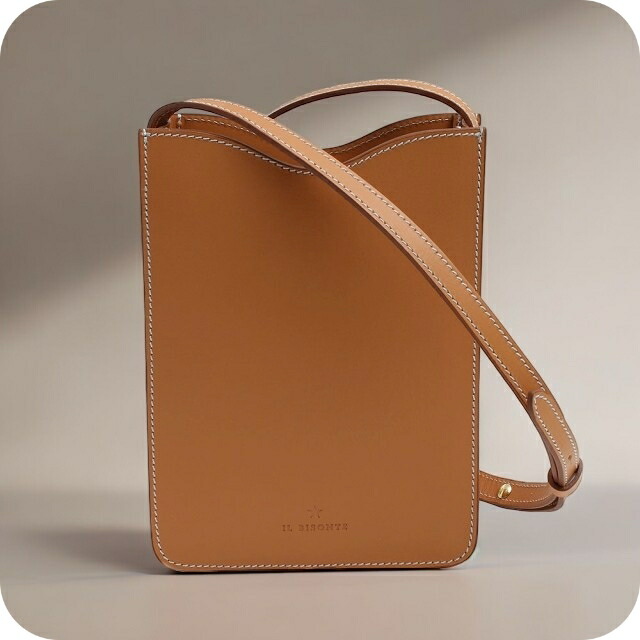 イルビゾンテ IL BISONTE ショルダーバッグ BCR325-PV0041-NA200 レディース ヌメ ナチュラル 斜めがけ ブランド 高級 おしゃれ プレゼント 女性 実用的 かわいい