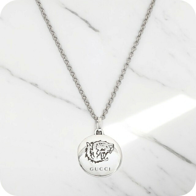 グッチ GUCCI Blind For Love ネックレス 455541-J8400-0701 アクセサリー シルバー