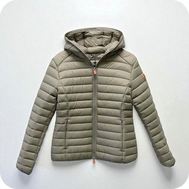 セイブ ザ ダック SAVE THE DUCK DAISY D33620W GIGA ダウンジャケット D33620W-40021-ELEPHANTGREY-1 レディース ジャケット ブランド