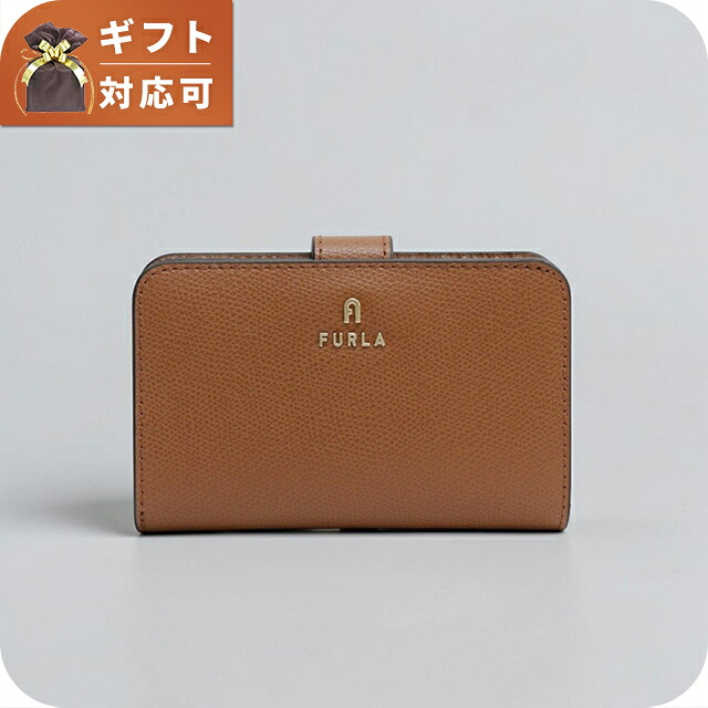 フルラ FURLA CAMELIA M COMPACT WALLET 二つ折り財布 コンパクト WP00314-ARE000-03B00 レディース ブランド ウォレット 高級 おしゃれ プレゼント 実用的