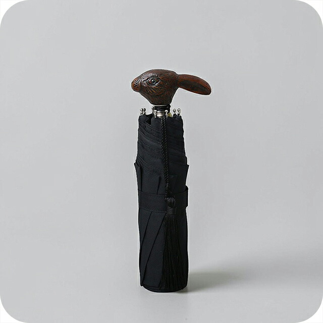 ギドゥジャン Guy de Jean 102147 折りたたみ傘 102110-rabbit-black ユニセックス black 折畳傘 102147 ブランド