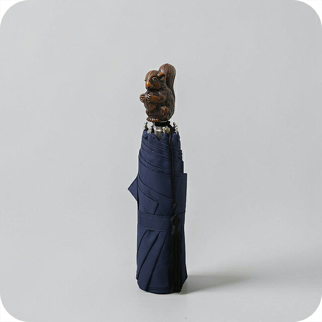 ギドゥジャン Guy de Jean 102147 折りたたみ傘 102110-squirre-navy ユニセックス navy 折畳傘 102147 ブランド