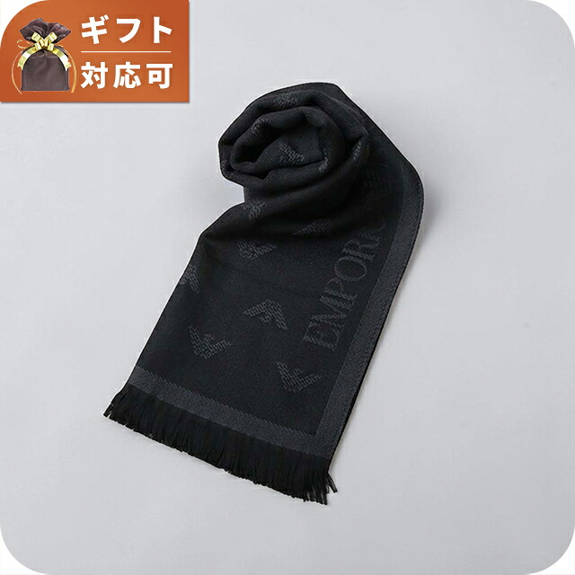 エンポリオ アルマーニ EMPORIO ARMANI マフラー 625009-cc306-00044 メンズ ANTRACITE マフラー ブランド