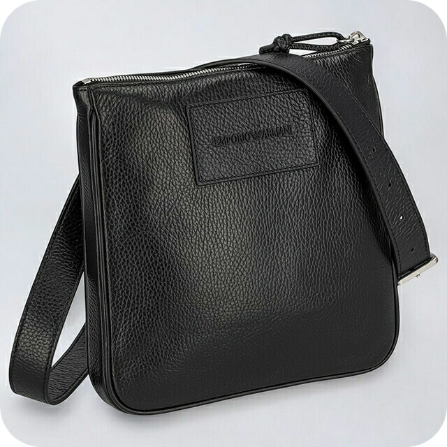 エンポリオ・アルマーニ ショルダーバッグ メンズ EMPORIO ARMANI Y4M252Y068E 80001 ブラック 斜めがけ ブランド 高級 おしゃれ プレゼント 男性 実用的 かっこいい