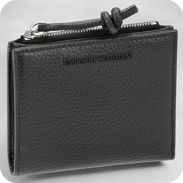 エンポリオ・アルマーニ カードケース メンズ ブランド EMPORIO ARMANI Y4R262-Y068E ブラック 定期入れ 高級 おしゃれ プレゼント 実用的