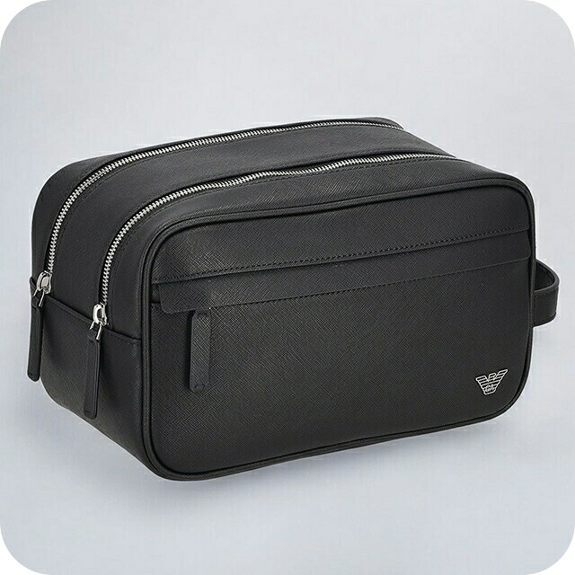 エンポリオ・アルマーニ クラッチバッグ メンズ EMPORIO ARMANI Y4R546Y138E 81072 ブラック ビジネス 軽量 小さめ ミニバッグ ブランド 高級 おしゃれ プレゼント 男性 実用的 かっこいい