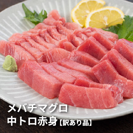 訳あり 天然マグロ トロ＆赤身セット 700g 解凍レシピ付 [バチ中赤700g]
