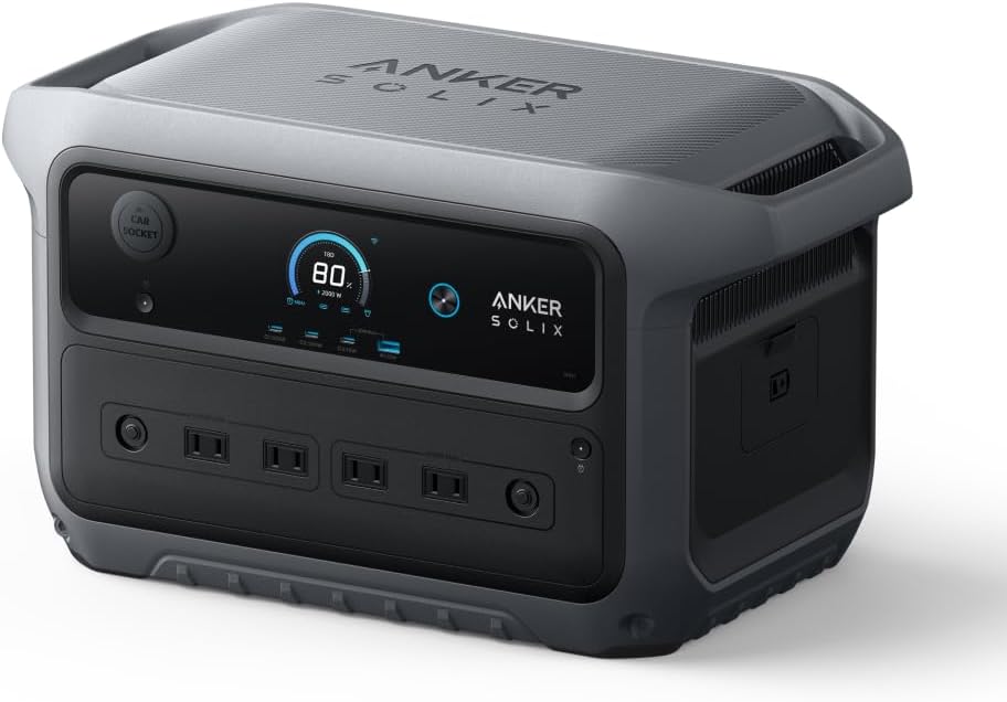 Anker Solix C2000 Gen 2 Portable Power Station ダークグレー
