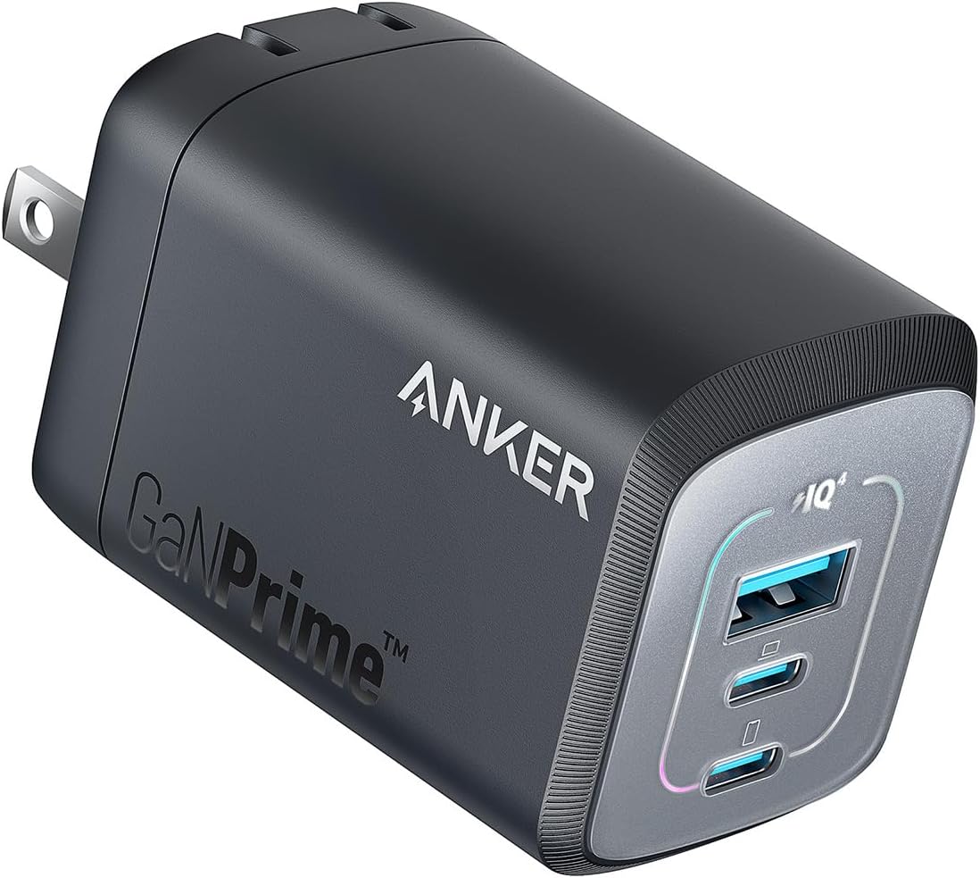 Anker Prime Wall Charger (100W, 3 ports, GaN)