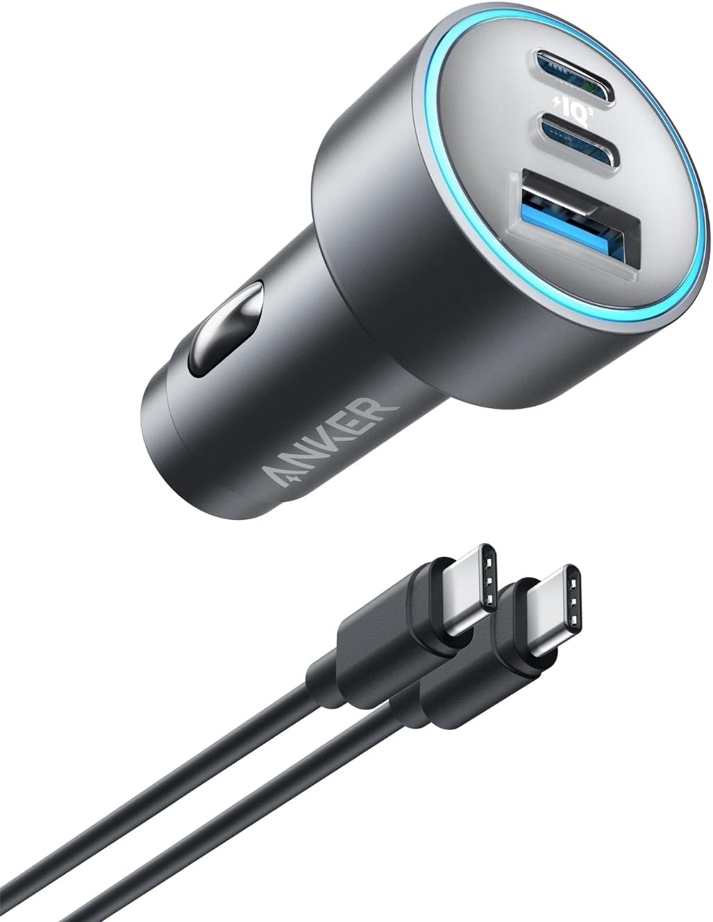 Anker 535 Car Charger (67W) with USB-C & USB-C ケーブル