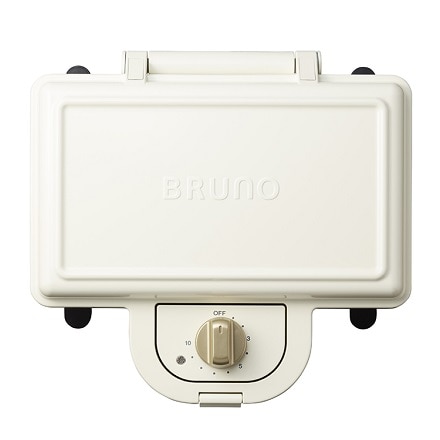 BRUNO ホットサンドメーカーダブル ホワイト BOE044-WH