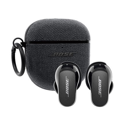 Bose QuietComfort Earbuds II Bundle with Fabric Case Cover トリプルブラック QCEB II BK+FAB COVER