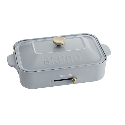 BRUNO コンパクトホットプレート レッド BOE021-RD