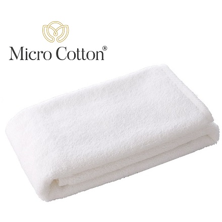 Micro Cotton（マイクロコットン）／ラグジュアリー ミニバスタオル ホワイト