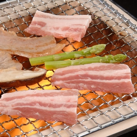 山形県食肉公社認定 山形豚 バラ焼肉用 500g×2