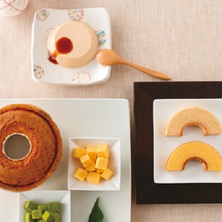 烏骨鶏 バームクーヘン＆プリン