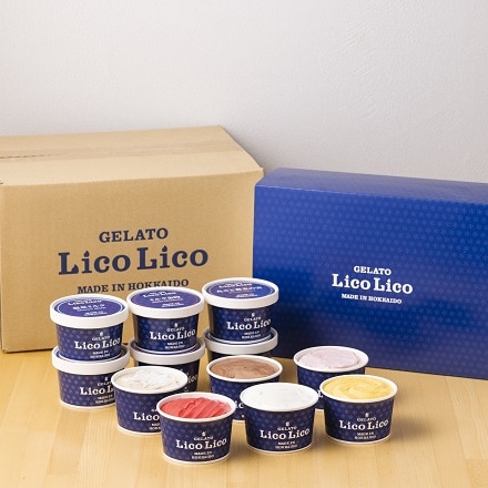 GELATO LicoLico 北海道セレクト カップジェラート 12個セット