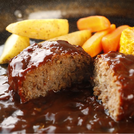 松阪牛デミグラスソースハンバーグ