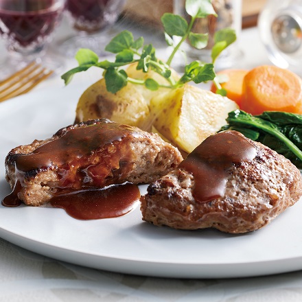 JINBO MINAMI AOYAMA 焼き目つきハンバーグ6個セット