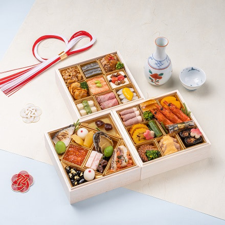 冷凍おせち 2～3人前 日本の極み〈千里山荘〉特選おせち 三段重 和風 【販売終了日：2025月12月15日】