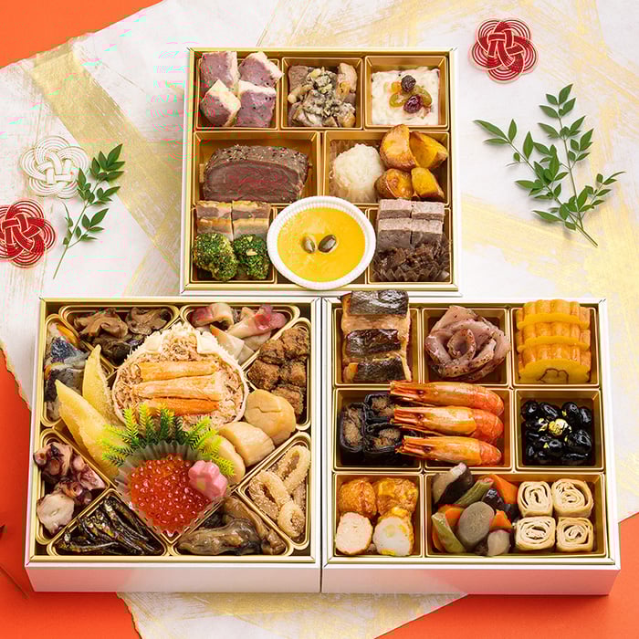 冷凍おせち 3～4人前 北海道どさんこプラザ札幌店監修 北海道クラフトおせち三段重 和風 【販売終了日：2025月12月15日】