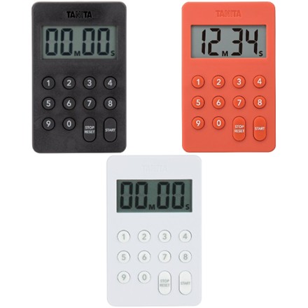 〈タニタ〉 デジタルタイマー100分計（ホワイト）