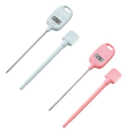 〈タニタ〉 デジタル温度計（ブルー）