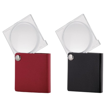 〈エッシェンバッハ〉 エコノミックハンディルーペ 3.5倍（レッド）